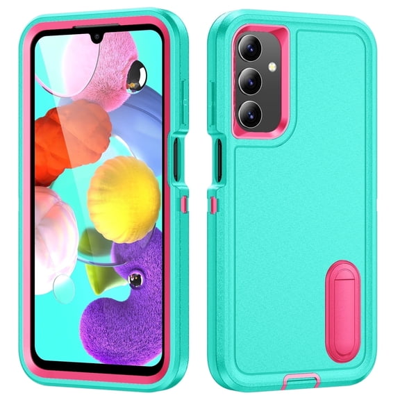 KAWOO Shockproof Back Cover Cell Phone Case for Samsung Galaxy A15, Light Blue