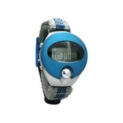 Spoon Midsize Blue and Gray Nylon Strap Watch