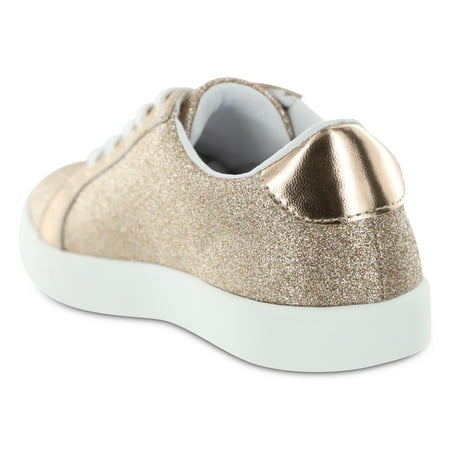 

Mia Girl Youth Glitter Krystle Court Sneaker