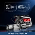 thumbnail image 4 of Set de construcción Mould King, maqueta de motor V8, 33 x 17 x 15 cm, 4 of 6