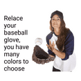 TOFL Baseball and Softball Glove Lace Repair Kit with 6 Leather Laces