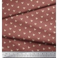 thumbnail image 2 of Soimoi Velvet Fabric Puppy Face Dog Decor Fabric Printed Yard 58 Inch Wide, 2 of 3