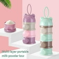 Baby Formula Dispenser 4 Layer Portable Milk Powder Dispenser Container