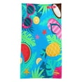 thumbnail image 1 of OAVQHLG3B Microfiber Beach Towel Super Lightweight Colorful Bath Towel Sandproof Beach Blanket Multi-Purpose Towel For Travel Swimming Pool 30x60 Inch, 1 of 3