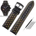 thumbnail image 3 of Correa de reloj de cuero genuino nueva para Tissot 1853 Special T116 Correa T116617 Warriors Knights Lakers Pulsera Heuer de 22 mm para hombre, 3 of 5