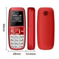 thumbnail image 6 of Huanledash Mini BM200 Mini Keypad Phone Dual-Cards Dual Standby Without Camera 0.66 Inch GSM Quad Band Spare Small Cell Phone for Elderly, 6 of 8