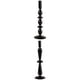 thumbnail image 1 of 2 Candelabros Cónicos Negros Nórdicos para Decoración de Centro de, 1 of 9