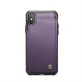 thumbnail image 1 of Premium Card Holder Wallet Case For IPhone 14/13/12/11 Pro Max - PU Leather, RFID Blocking, Magnetic Clasp, And Shockproof Protection!, 1 of 5