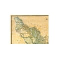 thumbnail image 3 of Historic County Map - Alameda County California - Higley 1857 - 30 x 23 - Vintage Wall Art, 3 of 5