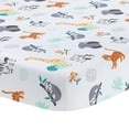 thumbnail image 6 of Bedtime Originals Mighty Jungle Animals 3-Piece Baby Nursery Crib Bedding Set, 6 of 10