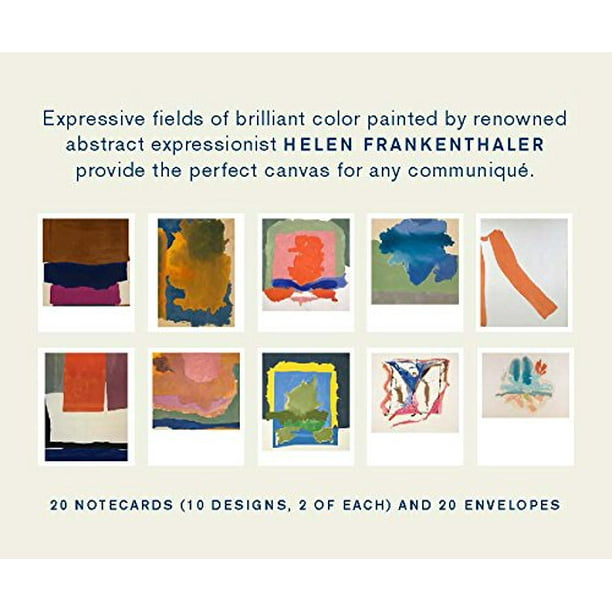 Helen Frankenthaler Art Notecards Helen Frankenthaler Art Notecards