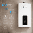 thumbnail image 4 of FLINE  Calentador de agua instantaneo modulante 12L  Gas LP  2 servicios  80% ahorro de gas  Panel digital  BO12LM, 4 of 9