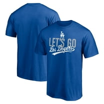 Men's Royal Los Angeles Dodgers Let's Go Los Doyers T-Shirt