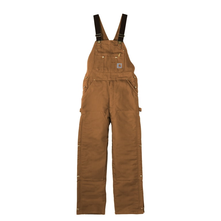 Carhartt® Men's Duck Zip-To-Thigh Bib Overall - Fort Brands