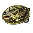 thumbnail image 1 of Hebilla de cinturón American Pride Eagle, hebilla de cinturón de vaquero occidental retro para hombres y mujeres Águila dorada Hugo Hebilla del cinturón, 1 of 6