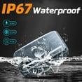 thumbnail image 2 of 4pcs 4x6 6x4 Inch Rectangular H4651/H4652/H4656/H4666 Sealed Beam Replacement LED Halo Projector Headlights Assembly H4/9003/HB2 Conversion Kit White High/Low Beam DRL Daytime Running Lights, 2 of 5