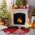 thumbnail image 5 of Bowayaoa Christmas Rug, Soft Polyester Decorative Floor Mat for Living Room, Entryway, Kitchen, Bedroom, Festive Indoor Doormat, Holiday Home Decor, 5 of 5