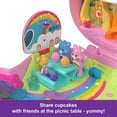 thumbnail image 4 of Polly Pocket x Care Bears Dolls & Playset with Toy Car and Themed Accessories, Compact Travel Toy, 4 of 7