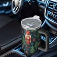 thumbnail image 6 of 1pc nutcracker 40oz Tumbler with Straw & Handle - Insulated Stainless Steel Cup | Holiday Gift for Man Women (Christmas, Valentine's, Birthday), 6 of 7