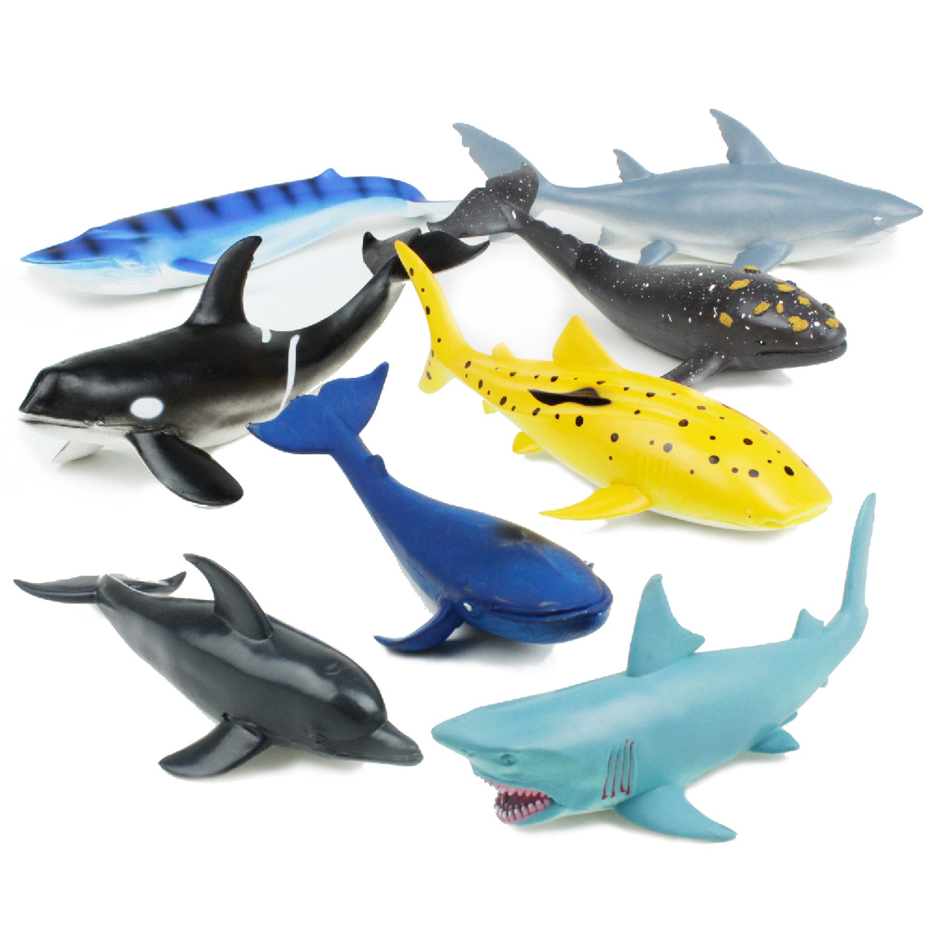 shark bath toys