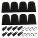 thumbnail image 4 of Paquete de 8 clips de lona para sacos de arena vacíos, sacos de arena flocados a prueba de viento, pesos de dosel para trampolín de jardín, muebles de, 4 of 9