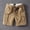 Khaki, variant on WIZUTIZ Men's Spring Cotton Cargo Shorts – Casual Fashionable Beach Shorts for Summer Clothing No Back Pocket