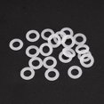 thumbnail image 2 of Uxcell Silicone Seal Gasket for Compressor Valves and Pipe Repair Applications with Durable and Resistant Properties 7mmx4mmx1.5mm, 2 of 5