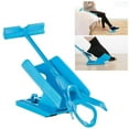 thumbnail image 1 of Kit de ayuda para calcetines deslizantes para calcetines, ayudante para calcetines, sin flexión, estiramiento para embarazo y lesiones, herramienta para vivir, color azul, 1 ud., 1 of 5
