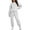 A Grey, variant on Sweatsuits Women 2 Piece Outfits Two Piece Crewneck Sweatshirts Sets Lounge Fall Sweatpants Tracksuits