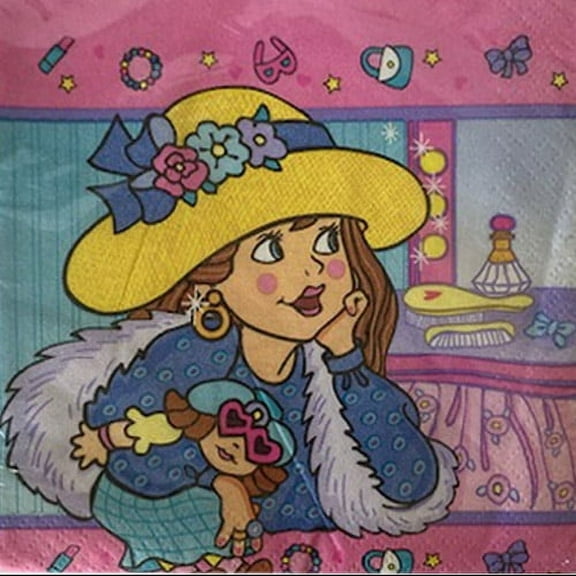 Happy Birthday Disposable Small Napkins, 16 Count