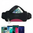 thumbnail image 3 of 1-Pack Waterproof Running Waist Bag with Headphone Jack, Adjustable Sports Fanny Pack for Jogging Hiking Travel, Universal Phone Compatible TIKA, 3 of 6
