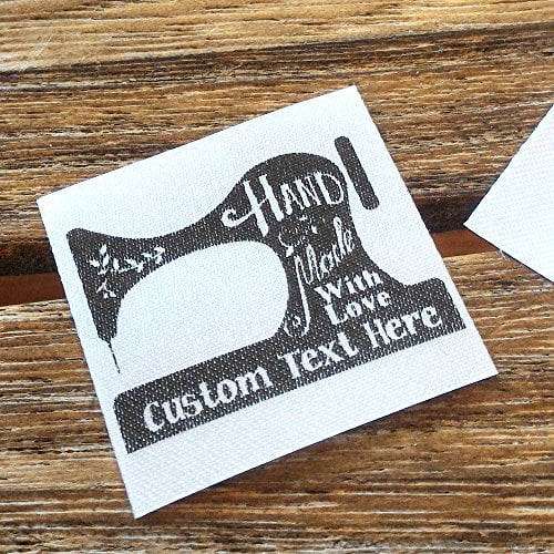 Qty 100 Iron On Clothing Label Sewing Custom Name Sewing Machine Design Handmade By Fashion Garment Business Name Text Logo Personalized Soft Satin Ribbon Waterproof Washable Label Size 1 2 Walmart Com Qty 100 Iron On Clothing Label Sewing Custom Name Sewing Machine Design Handmade By Fashion Garment Business Name Text Logo Personalized Soft Satin Ribbon Waterproof Washable Label Size 1 2 Walmart Com