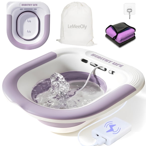 Sitz Bath LeMeeoly Electric para el cuidado posparto de las hemorroides