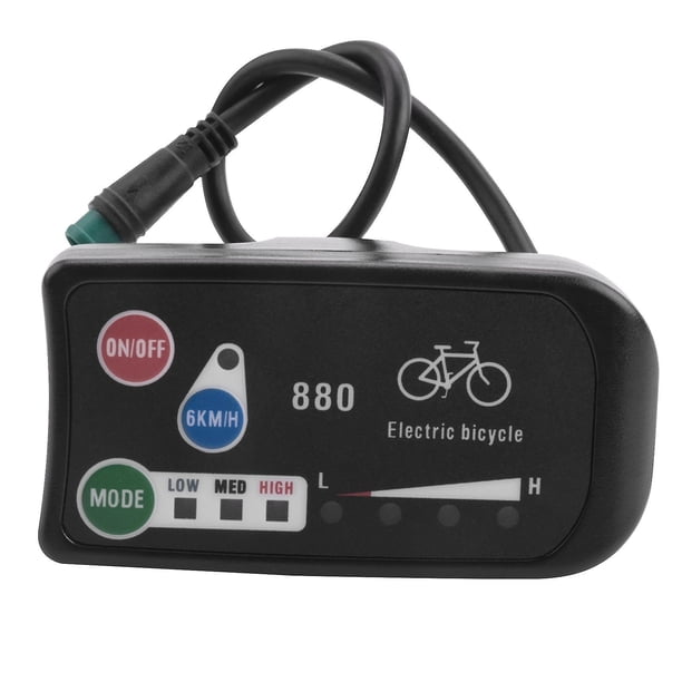 Pantalla de bicicleta eléctrica 36v 48v Ebike Panel de control inteligente Pantalla Lcd Led880 Control impermeable -tt