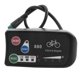 thumbnail image 1 of Pantalla de bicicleta eléctrica 36v 48v Ebike Panel de control inteligente Pantalla Lcd Led880 Control impermeable -tt, 1 of 5
