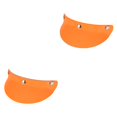 thumbnail image 1 of Speravity Visera para casco de moto con 3 broches, visera parasol naranja Naranja 2piezas, 1 of 1