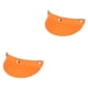 thumbnail image 1 of Speravity Visera para casco de moto con 3 broches, visera parasol naranja Naranja 2piezas, 1 of 1
