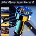 thumbnail image 3 of VIVIDCRAFT 4 USB + PD Phone Car Charger Adapter LED Display QC 3.0 Charging Fast, 3 of 10