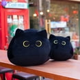 thumbnail image 3 of Juguete de peluche de gato negro de 3 pulgadas, almohada de gato negro, muñeco de peluche suave, almohada de gato de peluche para gato, almohada de peluche suave de peluche para bebé, juguetes de pel TUNC Sencillez, 3 of 5