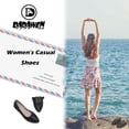 thumbnail image 7 of DADAWEN Women’s Pointed Toe Ballet Flats Slip on Casual Flats Walking Ballerina Shoes Black 9.5US, 7 of 7