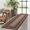 Brown, variant on 2025 New Modern Braided Print Area Washable Rug, Entryway Non-Slip Runners, Ultra-Thin Farmhouse Kitchen Mat, Non-Shedding Accent Carpet, for Bedroom Bedside Laundry