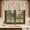 Beige, variant on Brown Floral Valances for Windows, Decorative Rod Pocket Window Valance Curtains, Spring Flower Short Curtain Drapes for Kitchen/Bathroom/Living Room, 2 Panels, 42" W x 18" L