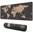 thumbnail image 1 of World Map Gaming Mouse Pad - Ultimate Size, Non-Slip Base, Stitched Edges - Perfect for PC and Laptop (31.5x11.8 Inch), 1 of 7