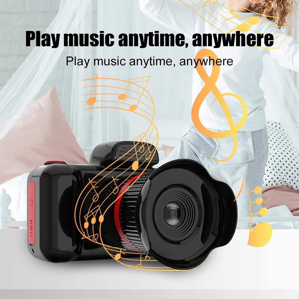 Digital Cameras for Photography 2'' Display 28MP Video Camera for Vlogging with Flash, 360 Degree Rotatable Lens,Support 9 Language,MP3 Player,Built-in 3 Puzzle Games,Multifunctional Point and Shoot