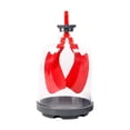 thumbnail image 3 of HILABEE Kids Teaching Lung Demonstration Model Lung Respiration Model for Kids Teens red, 3 of 9