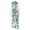 MULTI, variant on Women's Camouflage Print Turtleneck Sleeveless Waistband Pleated Hips Wrapped Loose Long Dress