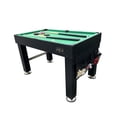 thumbnail image 5 of KICK Decagon 55″ 10-in-1 Multi-Game Table (Black) - Combo Game Table Set - Foosball, Billiards, Glide Hockey, Ice Hockey, Table Tennis, Chess, Backgammon, Draughts, Bowling and Shuffleboard for Home, 5 of 13