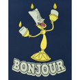 thumbnail image 3 of Beauty And The Beast Mens Bonjour T-Shirt, 3 of 3