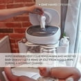 thumbnail image 6 of Prince Lionheart EVO Wipes Warmer - Baby Wipe Warmer with Glow Nightlight  in White/Grey, 6 of 9