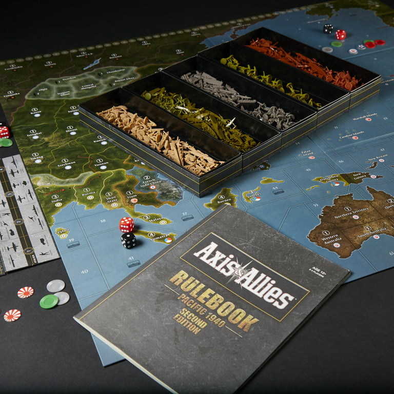 Axis & Allies 1940 Second Edition WWII Strategy Game - Walmart.com